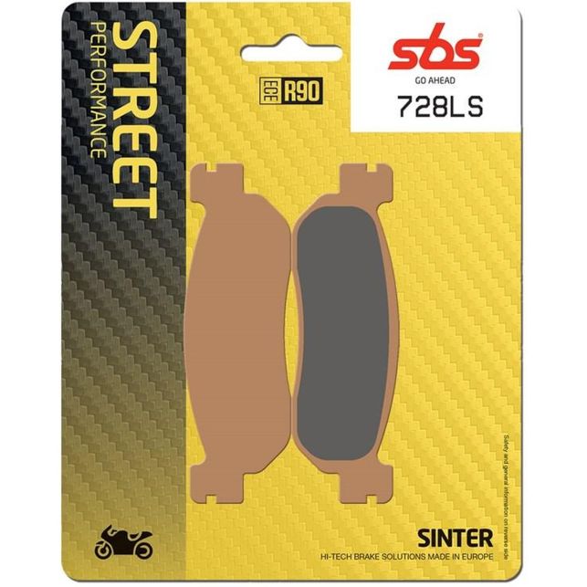 Plaquettes de frein SBS 728LS