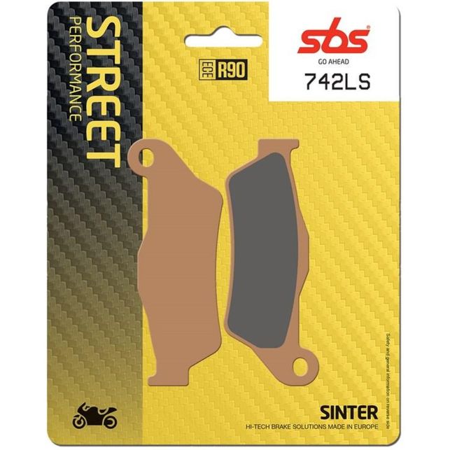 Plaquettes de frein SBS 742LS