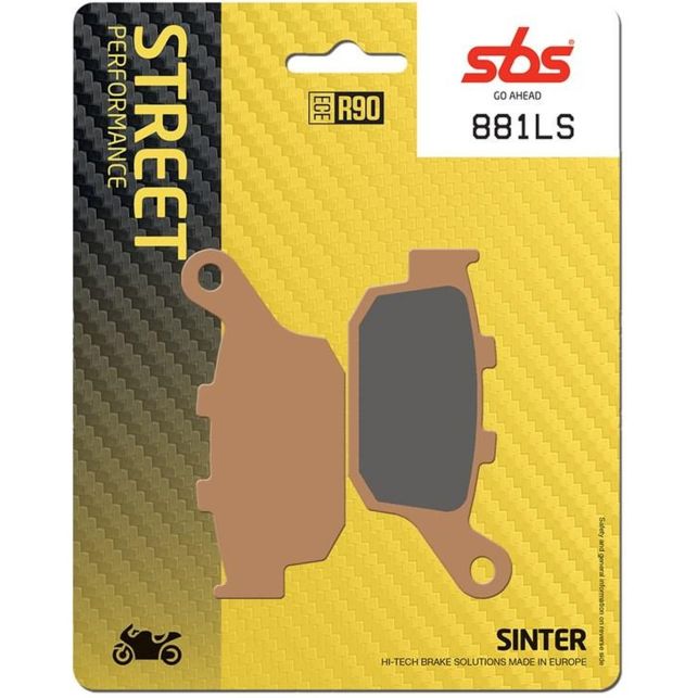 Plaquettes de frein SBS 881LS