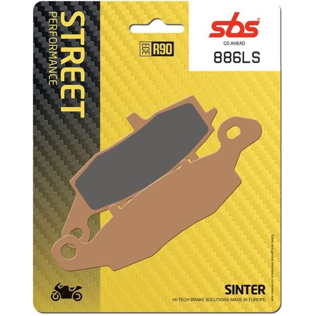 Plaquettes de frein SBS 886LS