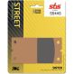 Plaquettes de frein SBS 554HS