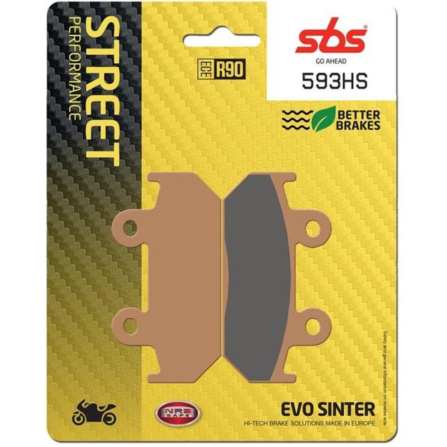 Plaquettes de frein SBS 593HS