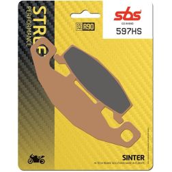 Plaquettes de frein SBS 597HS
							  		
