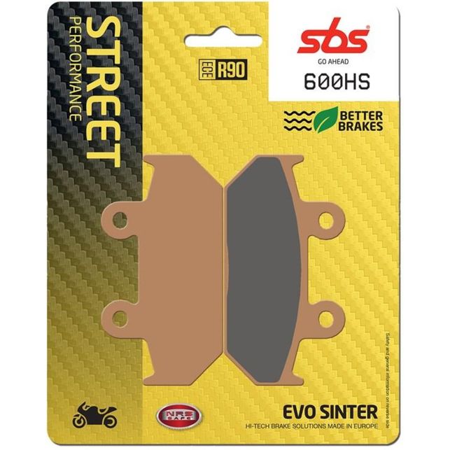 Plaquettes de frein SBS 600HS