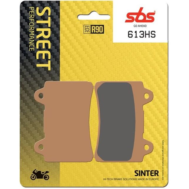 Plaquettes de frein SBS 613HS