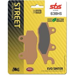 Plaquettes de frein SBS 638HS
							  		