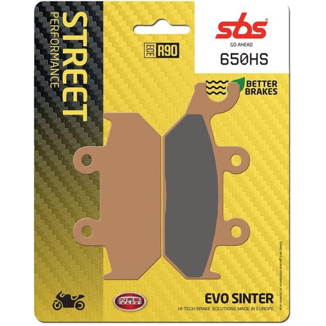 Plaquettes de frein SBS 650HS