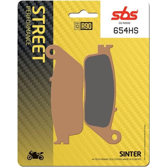 Plaquettes de frein SBS 654HS