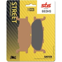 Plaquettes de frein SBS 663HS
							  		