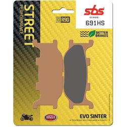 Plaquettes de frein SBS 691HS
							  		