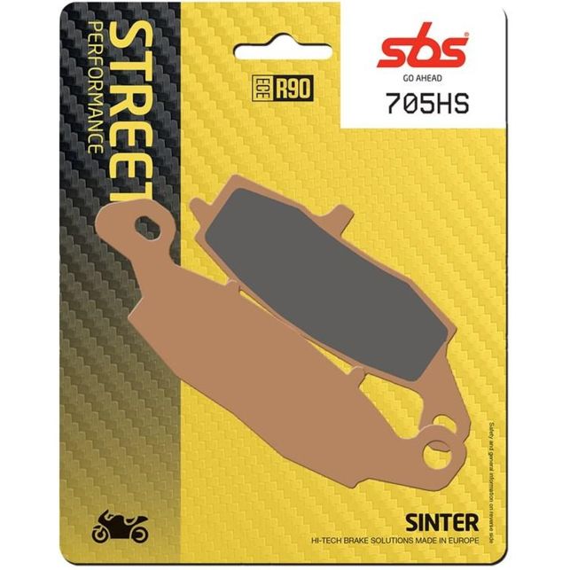 Plaquettes de frein SBS 705HS