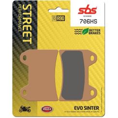 Plaquettes de frein SBS 706HS