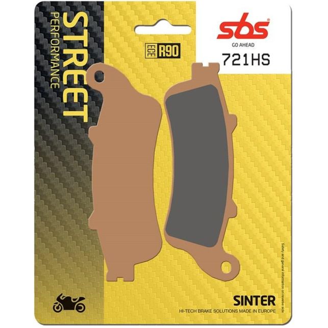 Plaquettes de frein SBS 721HS