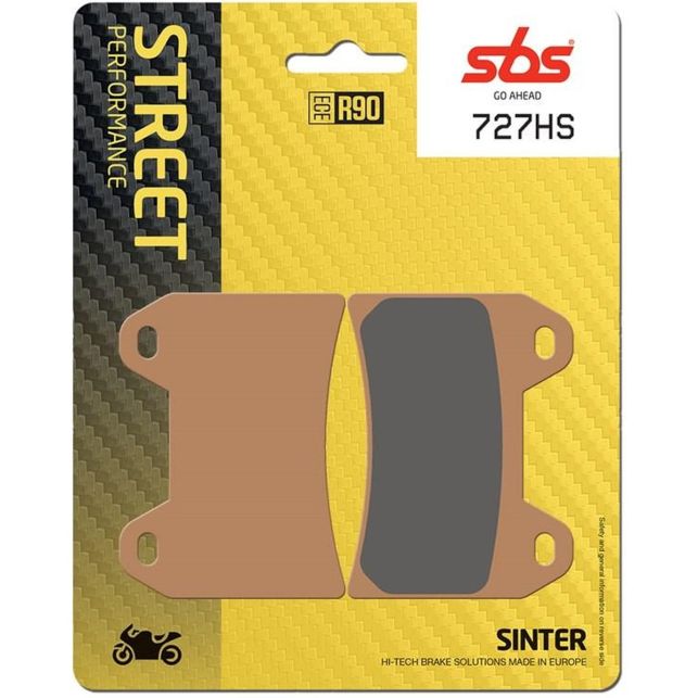 Plaquettes de frein SBS 727HS