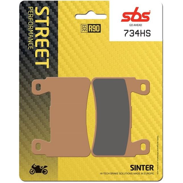Plaquettes de frein SBS 734HS