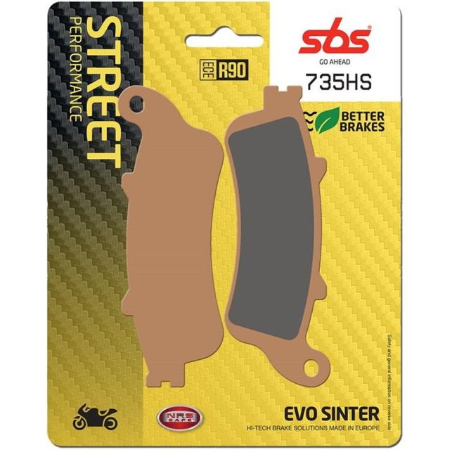 Plaquettes de frein SBS 735HS