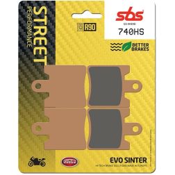 Plaquettes de frein SBS 740HS
							  		