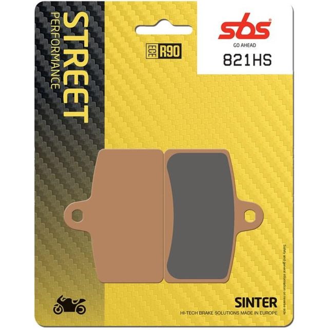 Plaquettes de frein SBS 821HS