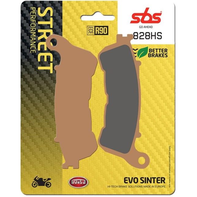 Plaquettes de frein SBS 828HS