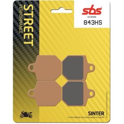 Plaquettes de frein SBS 843HS
							  		