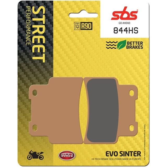 Plaquettes de frein SBS 844HS
