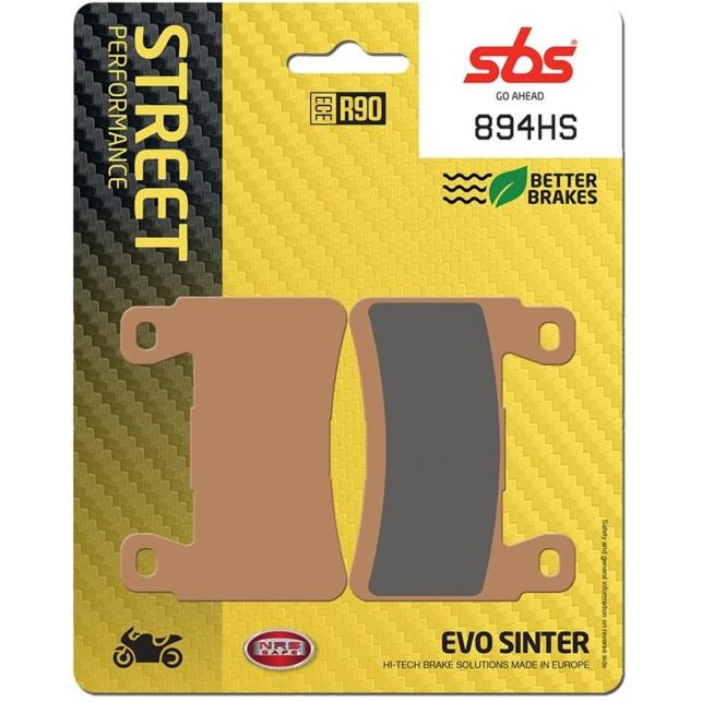 Plaquettes de frein SBS 894HS