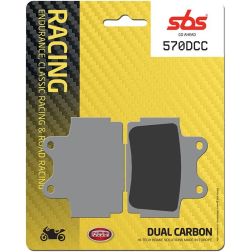 Plaquettes de frein SBS 570DCC
							  		