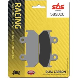 Plaquettes de frein SBS 593DCC
							  		