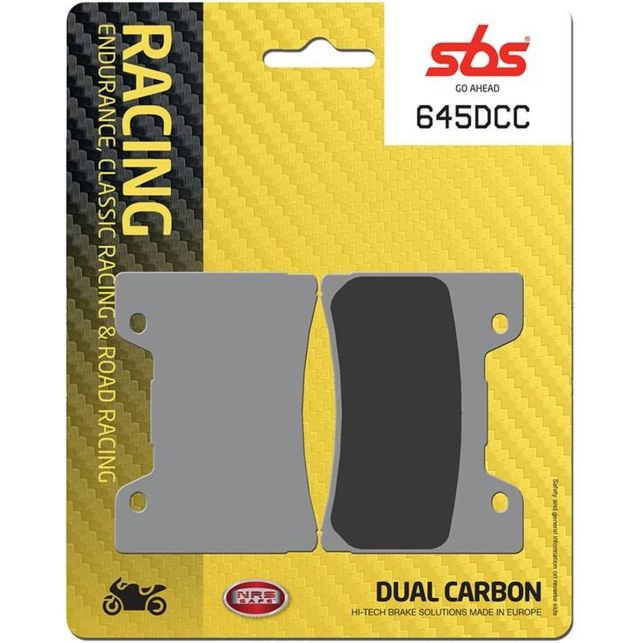 Plaquettes de frein SBS 645DCC