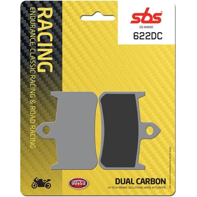 Plaquettes de frein SBS 622DC