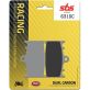 Plaquettes de frein SBS 631DC