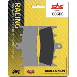 Plaquettes de frein SBS 686DC
							  		