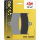 Plaquettes de frein SBS 729DC