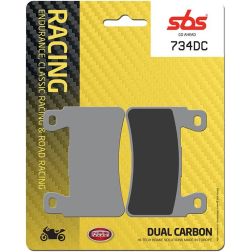 Plaquettes de frein SBS 734DC
							  		