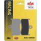 Plaquettes de frein SBS 782DC