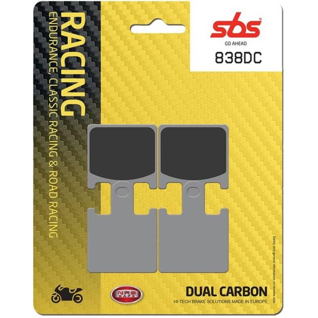 Plaquettes de frein SBS 838DC