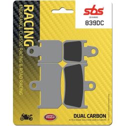 Plaquettes de frein SBS 839DC
							  		