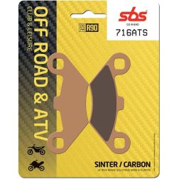 Plaquettes de frein SBS 716ATS
							  		