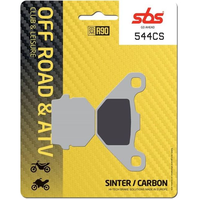 Plaquettes de frein SBS 544CS