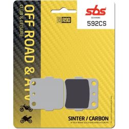 Plaquettes de frein SBS 592CS
							  		