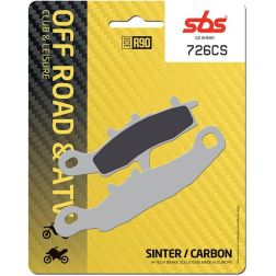 Plaquettes de frein SBS 726CS
							  		