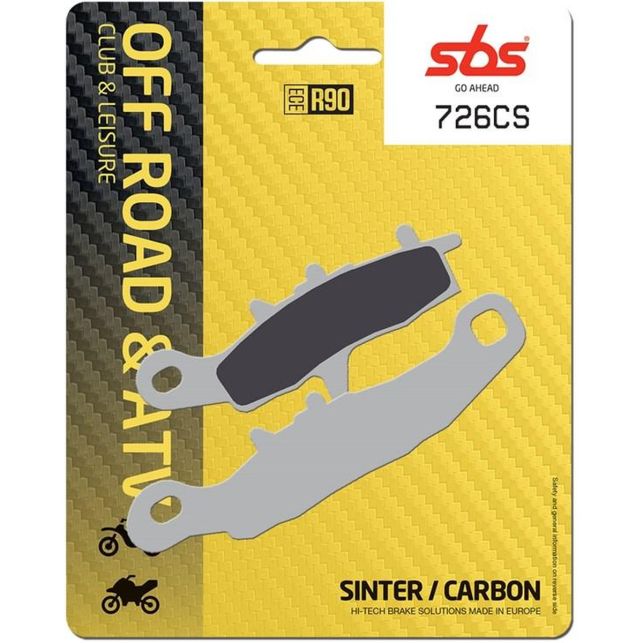 Plaquettes de frein SBS 726CS