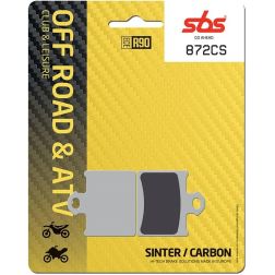 Plaquettes de frein SBS 872CS
							  		