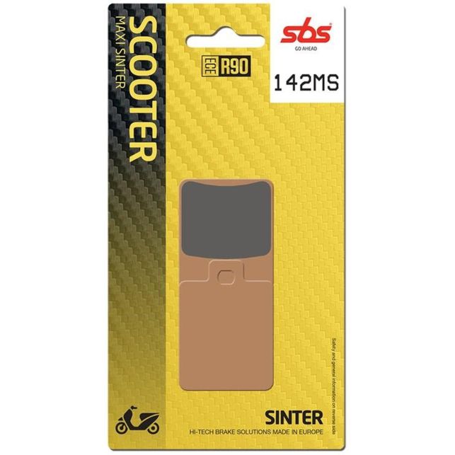 Plaquettes de frein SBS 142MS
