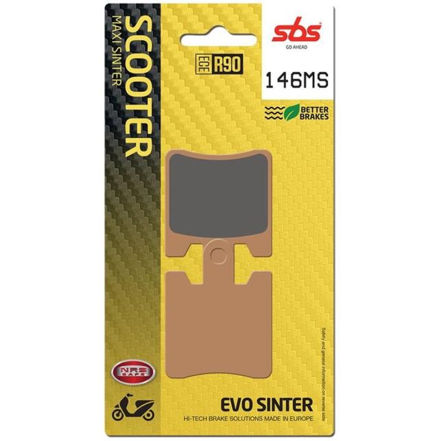 Plaquettes de frein SBS 146MS