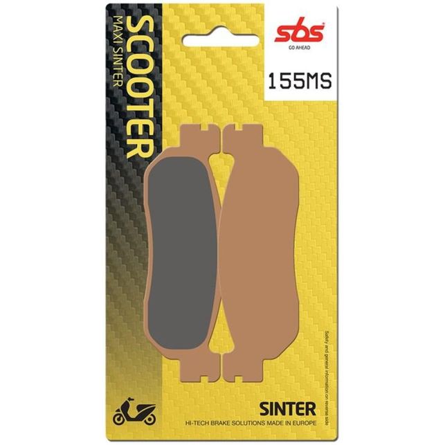 Plaquettes de frein SBS 155MS
