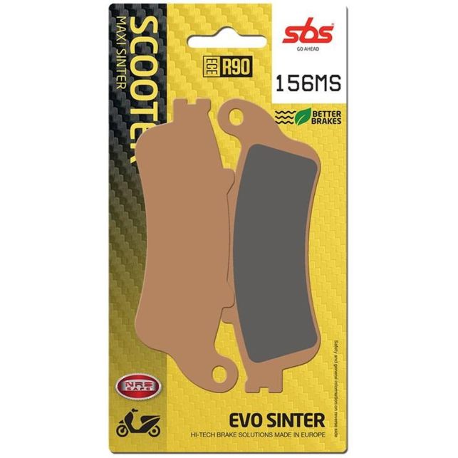 Plaquettes de frein SBS 156MS