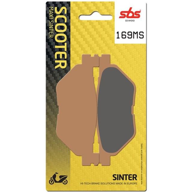 Plaquettes de frein SBS 169MS