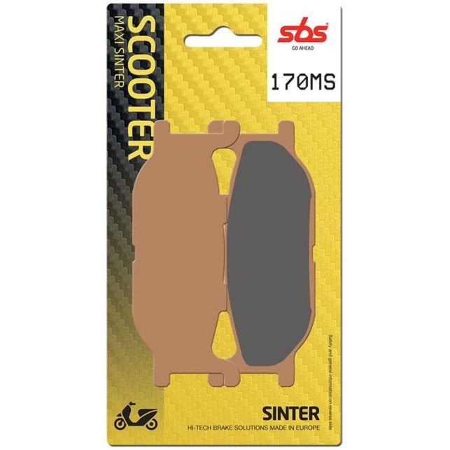 Plaquettes de frein SBS 170MS