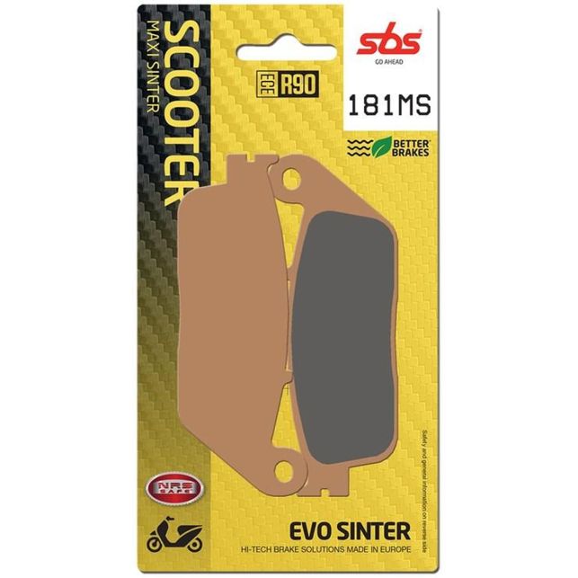 Plaquettes de frein SBS 181MS